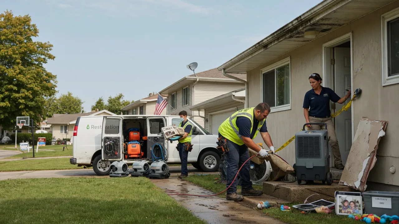 Water Damage Restoration in Napoleon, MI near me